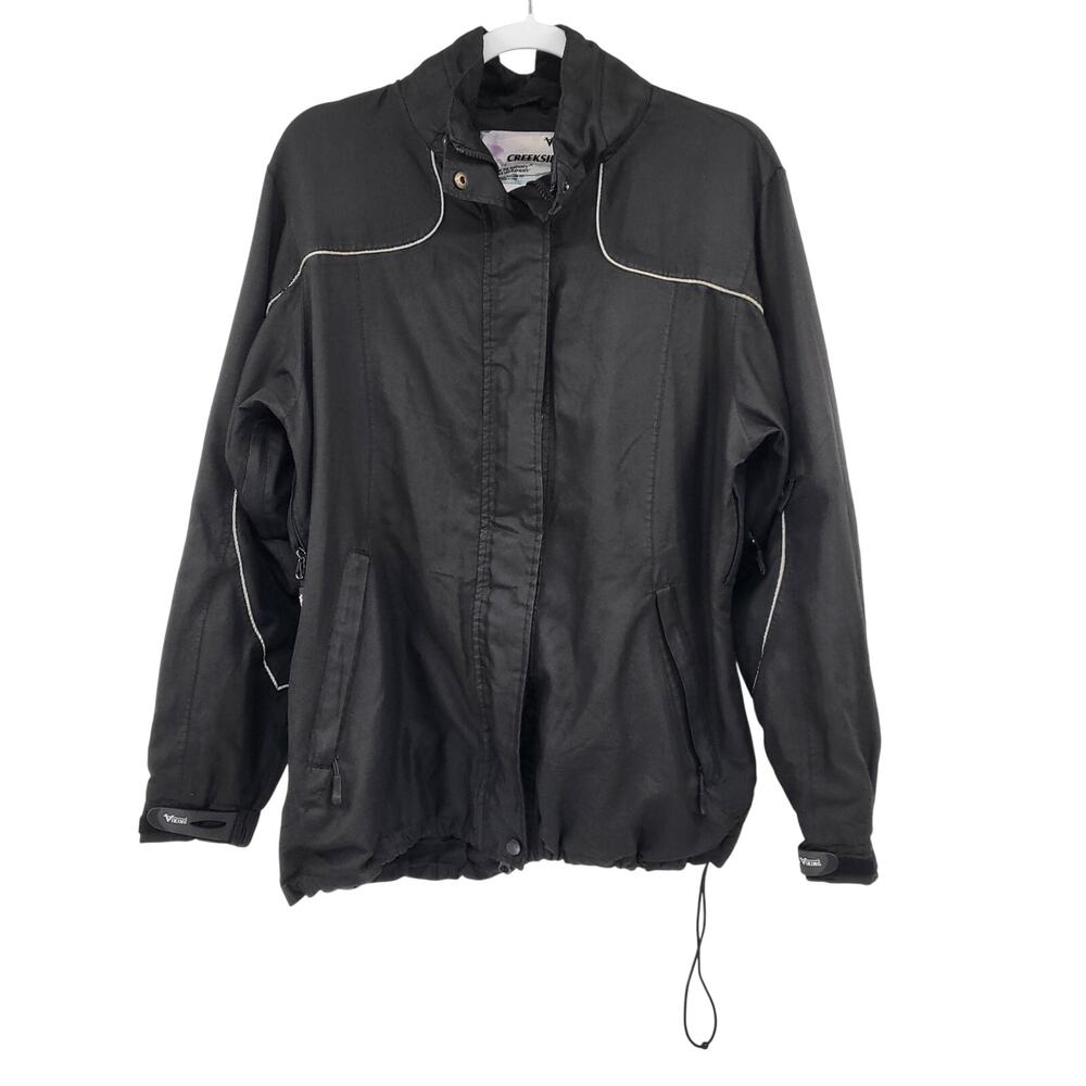 Viking Creekside Black Waterproof Windproof Reflective Detail Shell Jacket Men L